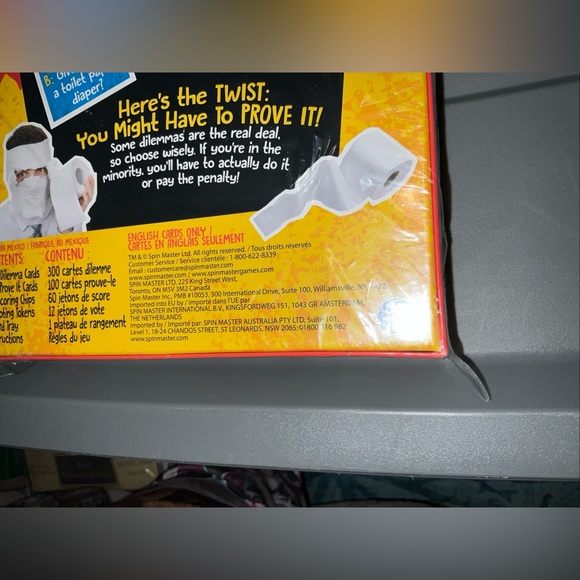 Would You Rather? Prove It Game By Spin Master Ages 8+ New Sealed 3-6 Players - Picture 15 of 16